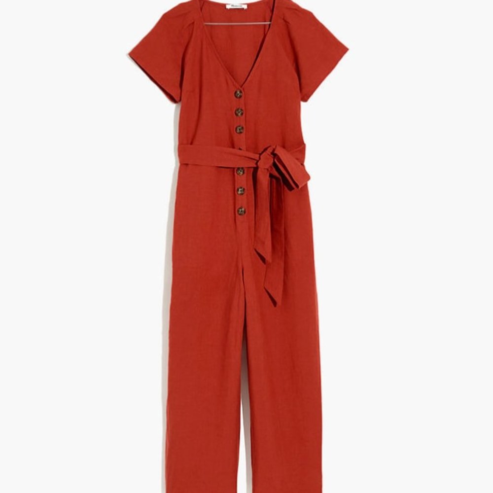 Madewell Jumpsuit Rust 00 - Picture 2 of 4